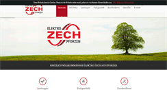 Desktop Screenshot of elektro-zech.com